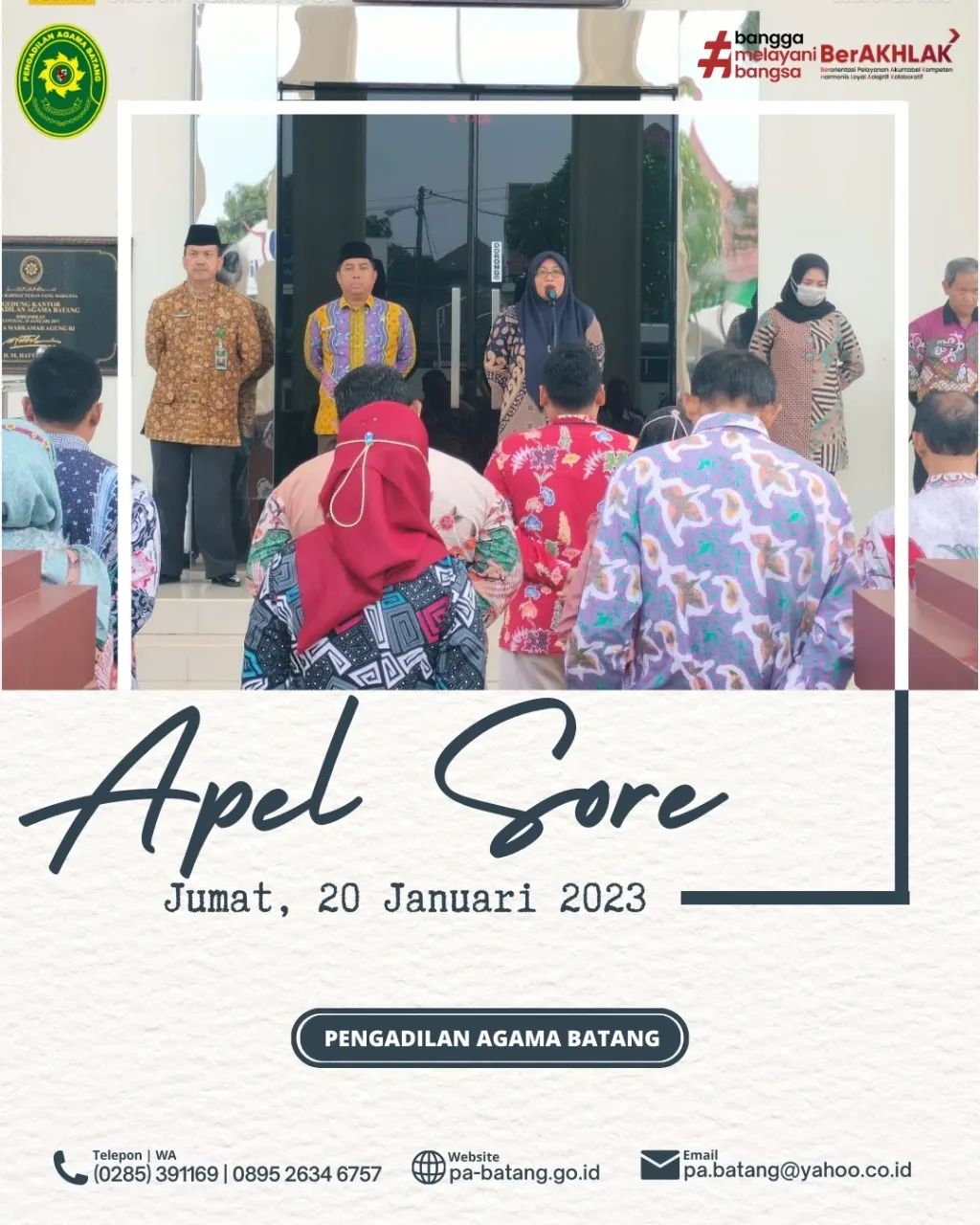 APEL 20 JAN