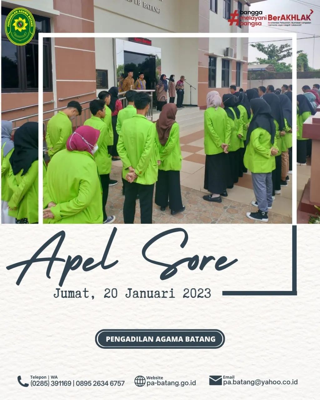 APEL 20 JANUA