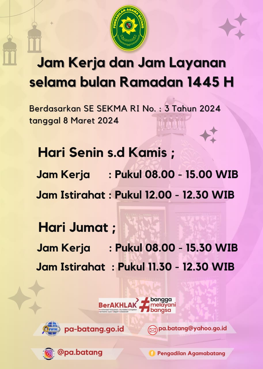 jam layanan