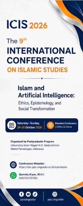 Poster Resmi The 9th International Conference on Islamic Studies ICIS 2026